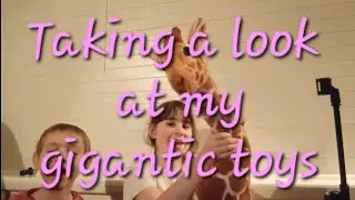 Let's Take a Look at Some of My Gigantic Toys
