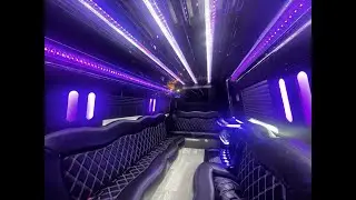 Stark Livery, Houston Limo Service, Mercedes Sprinter Limo Rental, Houston Party Bus Rental.