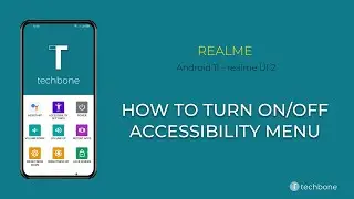 How to Turn On/Off Accessibility Menu - realme [Android 11 - realme UI 2]