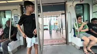 Riding the new C810D from Sengkang to Layar