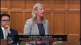 Lib MP Leona Alleslev Crosses The Floor To Join The Cons