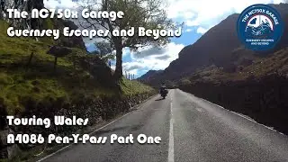 Touring Wales - A4086 Pen-Y-Pass, from Llanrug to Capel Curig - part one