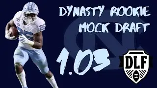 2021 DYNASTY ROOKIE MOCK DRAFT - 1.03 Javonte Williams!