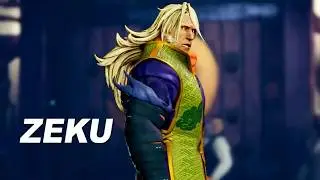 Street Fighter V Zeku Reveal Trailer
