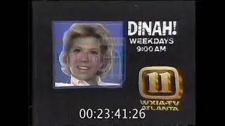 WXIA-TV Atlanta Promos Recorded From Jan 12, 1976!