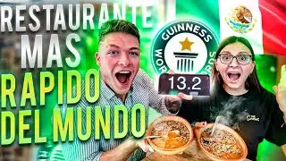 🇲🇽 PONEMOS a PRUEBA al RESTAURANTE MÁS RÁPIDO del MUNDO en MEXICO 😱 *increible* en Karnes Garibaldi