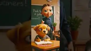 puppy ko kyu school se nikal diya  please hamein bhi support Karo bhai. #shorts #cartoon #trending