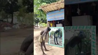 When a Tribal Man Sees Himself in a Mirror for the First Time  Shocking Reality#shortsvideo
