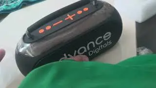 Unboxing Speaker Advance V18 Portable Speaker Warna Hitam