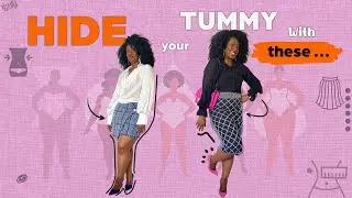 ooh...THESE skirts will flatter your big TUMMY & HIPS - Curvy+Pear shape friendly ✅