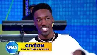 Giveon performs 'Lie Again' on 'GMA'