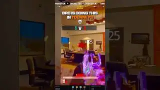 BRO IS DOING THIS IN TOURNEYS💀