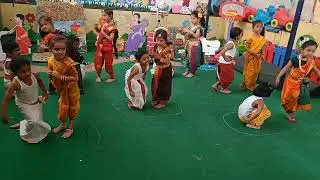 vasthava janaki## dance by## U.K.G kids## pre Sankranthi celebrations###