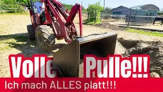 Farm-Vlog #030 - Hoflader macht ALLES platt! Warum haben unsere Pferde ein Halsband?