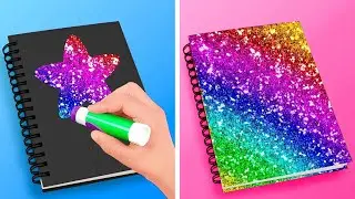 CREATIVE & VIRAL DIY ART HACKS & SCHOOL CRAFT IDEAS by 123 GO!
