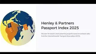 Henley and Partners Passport index 2025 || EXPLAINED ||
