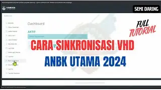 CARA SINKRONISASI SERVER ANBK UTAMA 2024 | SEMI DARING