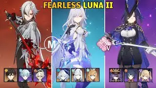 C1 Arlecchino & C2 Skirk & C2 Clorinde - Stygian Onslaught Fearless Luna II Genshin Impact