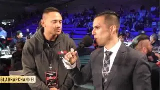 Jordan Tai before fight with Jonathan Taylor for the IBO Oceania & NZPBA Super Middleweight Title