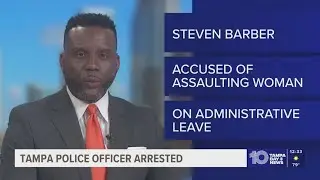 Tampa police officer arrested on domestic violence charges following 'off-duty incident'