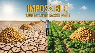 Impossible Harvest: How 1,000 Tons of Potatoes Emerged from Barren Sand!