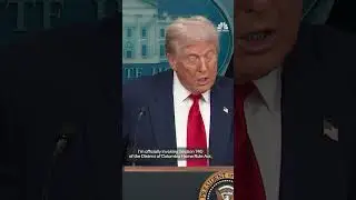President Trump says he is deploying the National Guard in Washing D.C. to fight crime