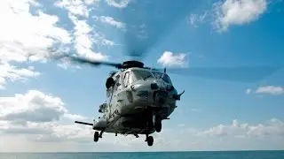 Royal Netherlands Air Force & Navy - Deck landing with NH90 helicopter - full HD