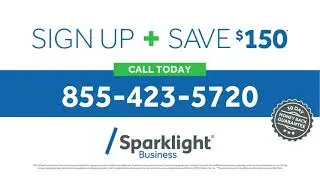 Save $150: Bundle Sparklight Business Internet + Phone Services