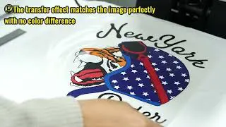 printing test and real effect