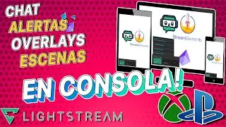 Alertas, M&uacute;sica, Overlays Escenas y MAS en Stremas de CONSOLA LIGHTSTREAM | 2020