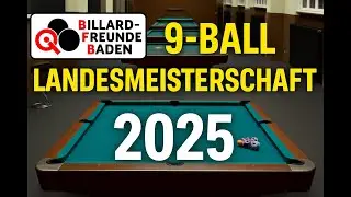 🎱 9-Ball Landesmeisterschaft 2025 in Baden bei Wien &ndash; Mike V&ouml;gerl vs. David Lazendic