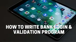 How to Create Bank Account in JAVA || BANK VALIDATION