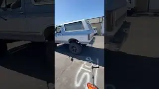 1996 Lifted Ford Bronco on 35's! #FordBronco #BrakeUpgrade #LiftedTrucks