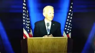 JOE BIDEN MUMBLING 2020 VICTORY SPEECH