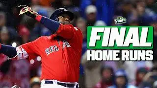 Hall of Famers belting their LAST home runs