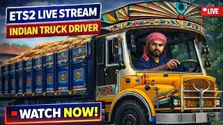 Indian Truck Driver ETS2 🚛 | Dangerous Hill Road Driving LIVE 😱 #shorts #shortsfeed #shortslive