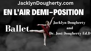 EN L'AIR DEMI-POSITION @JacklynDougherty #balletglossary #learnballetonline #ballerina