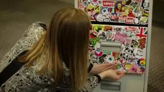 Filing Cabinet Stickerbomb