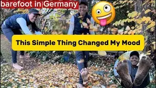Barefoot gardening in Germany / cleaning leaves w/out Throwing them Away &mdash; Here&rsquo;s What Happened! 