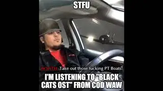 When you're playing the mission Black Cats from COD WAW