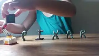 Jeurich's Lego Luxo Jr. in Play doh PIXAR logo