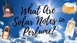 Bottling the Sun: Solar Notes In Perfume What are Fragrance Solar Notes? Perfumes With Solar Notes