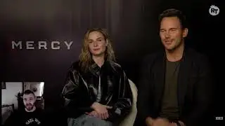 Mercy Rebecca Ferguson and Chris Pratt Interview Reaction.