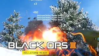 Black Ops 3 Destroying Rolling Thunder Gives ALOT of Score w/ Reaction