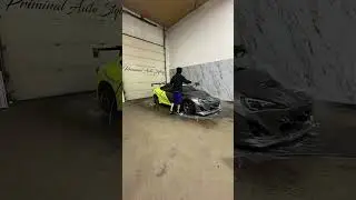 Quick Timelapse of giving the track car a quick foam bath after the last track day #frs #foambath
