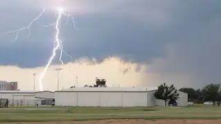 August 16th 2021 Norman Oklahoma Thunderstorm OU Aviation KOUN Max Westheimer Sheltering Air Planes