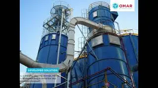 Case Study - Extraction and Filtration system, pneumatic conveyor lines, storage silo for wood based