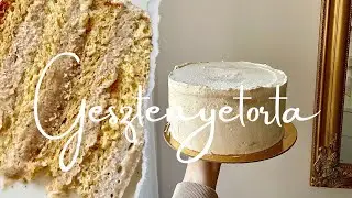 Habkönnyű gesztenyetorta 🍦 mascarponés, tejszínes
