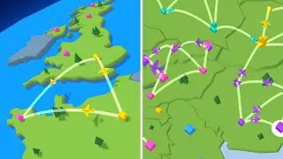 Planet Delivery 3D 🌍✈🛬 All Levels Gameplay Android, iOS
