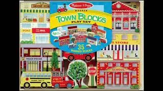Farm blocks , Town blocks from  Melissa and dough,  Unnati library